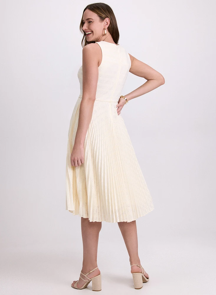 Striped Lace Dress