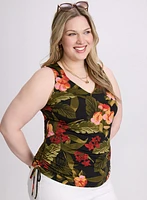Palm Print Top