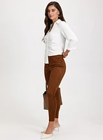 Faux-Suede Chloe Leggings