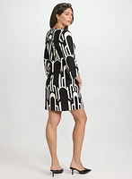 Graphic Geometric Dress