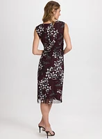 Mesh Floral Dress
