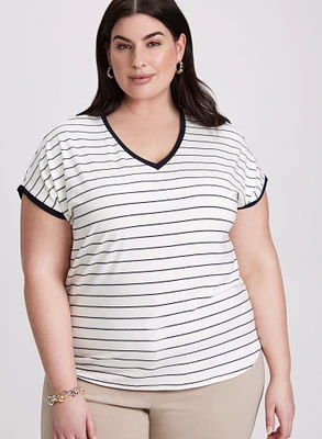 Stripe Print T-Shirt