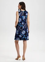 Robe sans manches à motif cachemire