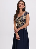 Floral Embroidered Dress