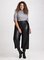 Metallic Mock Neck Top