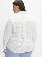 Melanie Lyne - Embroidered Back Blouse