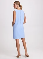 Rosette Embellished Dress