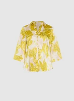 Floral 3/4 Sleeve Blouse
