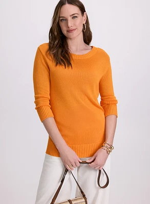 Ribbed Knit Sweater