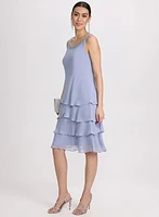 Chiffon Dress & Jacket Set