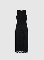 Crochet Trim Dress
