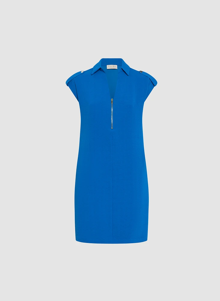Short Shirt Collar Dress