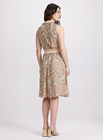 Paisley Shirt Dress