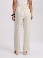 Olivia Crinkled Wide-Leg Pants
