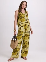 Floral Sleeveless Blouse
