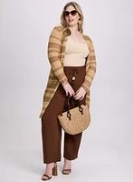 Pointelle Knit Cardigan