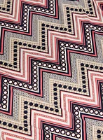 Chevron Print Dress