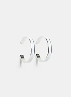 Boucles d'oreilles en anneaux