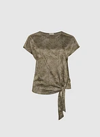 Leaf Print T-Shirt