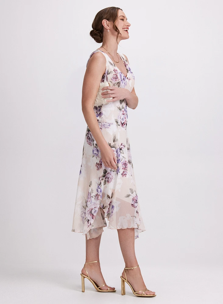 Floral Chiffon Dress