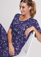 Paris Print Nightgown