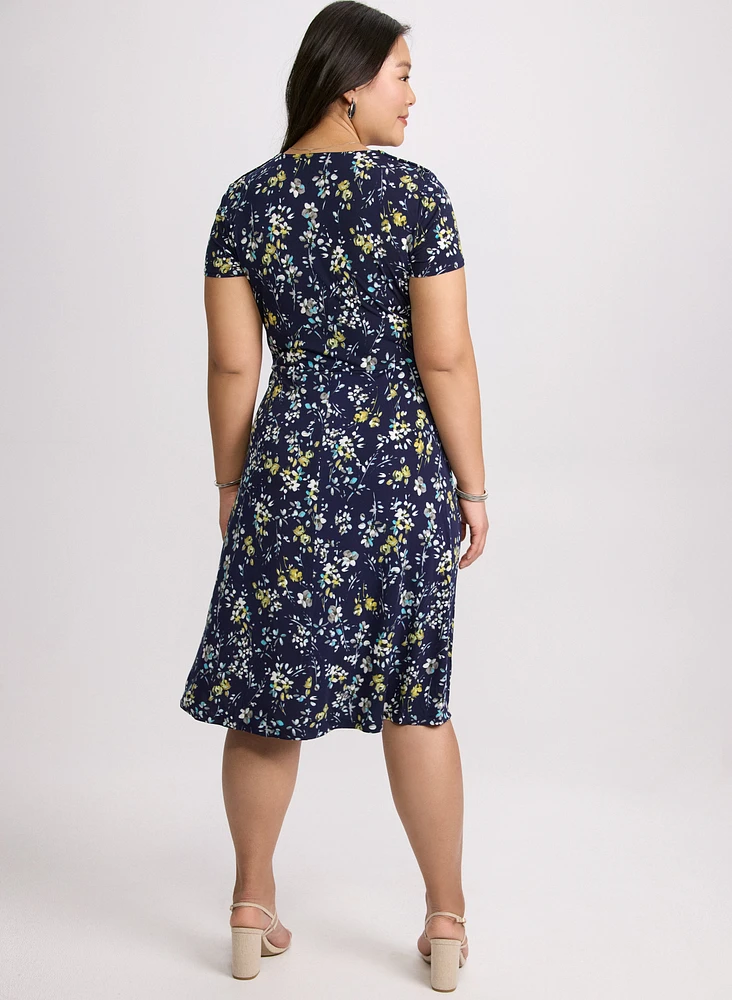 Floral Jersey Dress