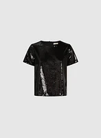Sequined Embellished Top