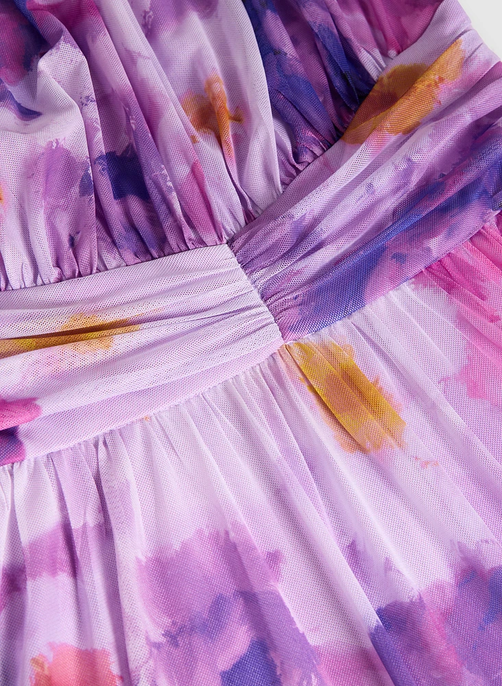 Floral Chiffon Dress
