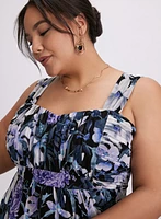 Floral Mesh Dress