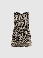 Leaf Print Top