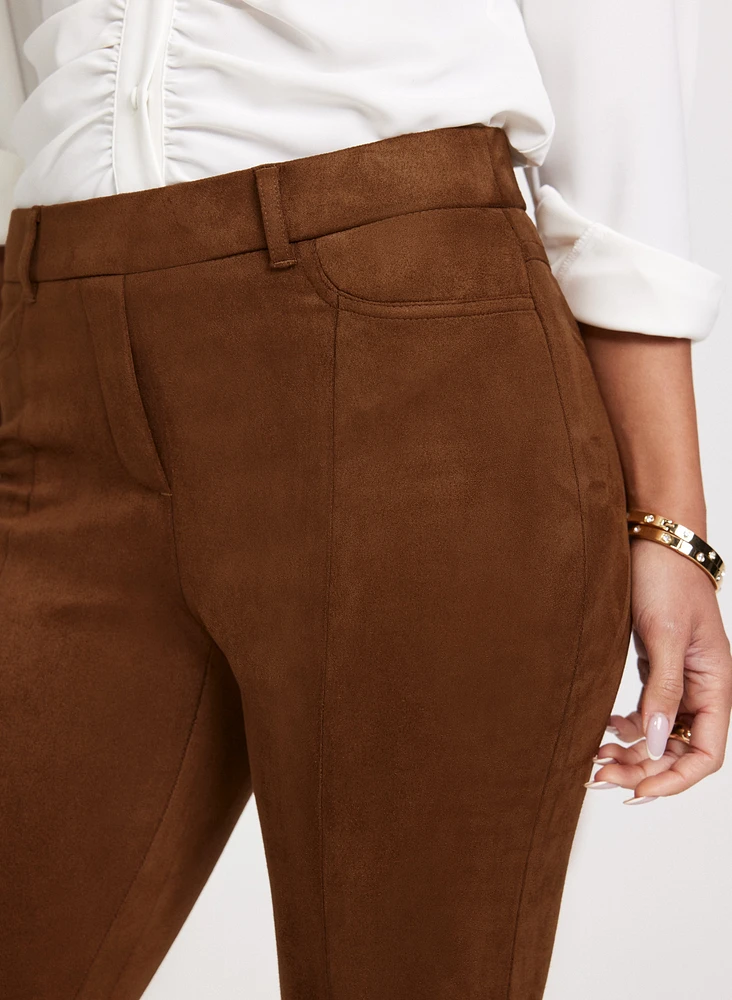 Faux-Suede Chloe Leggings