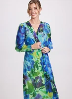 Floral Mesh Dress
