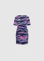 Short Fitted Jersey Dress