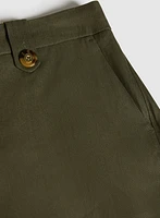 Stretch Linen Shorts