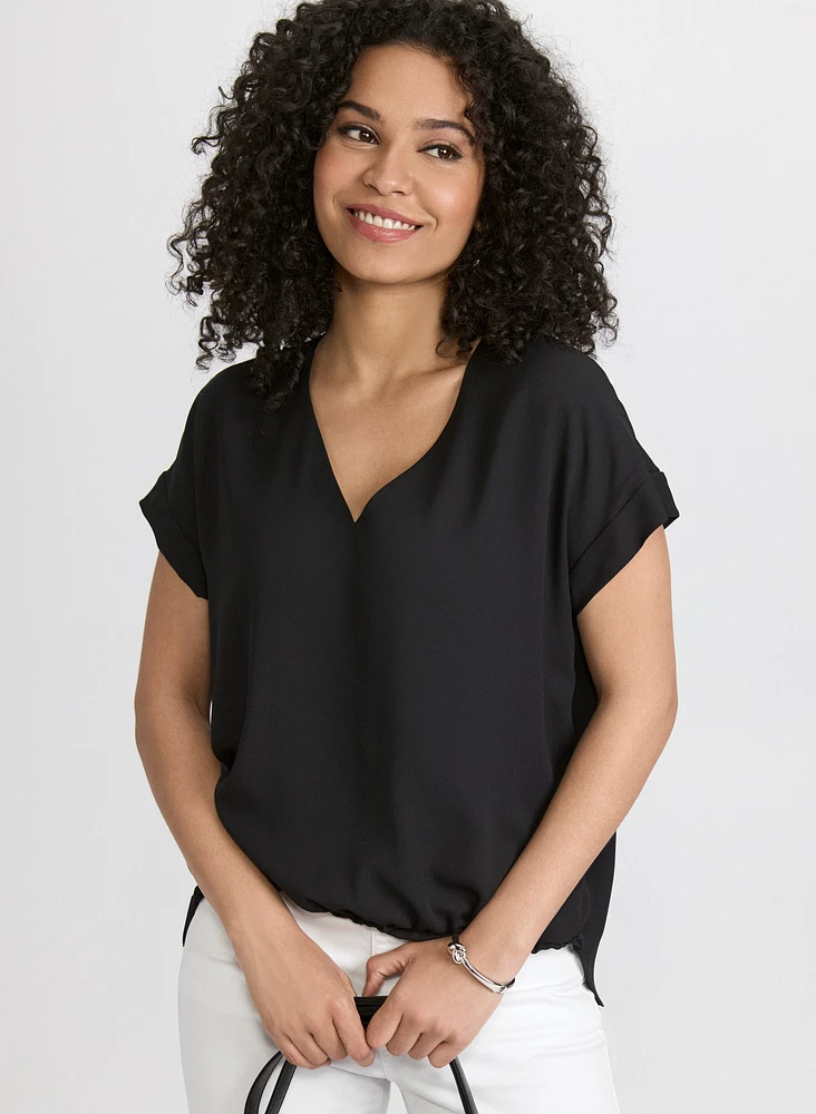 Bubble Hem Blouse