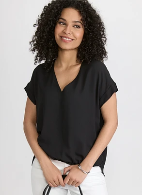 Bubble Hem Blouse
