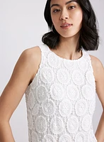 Robe en dentelle crochetée