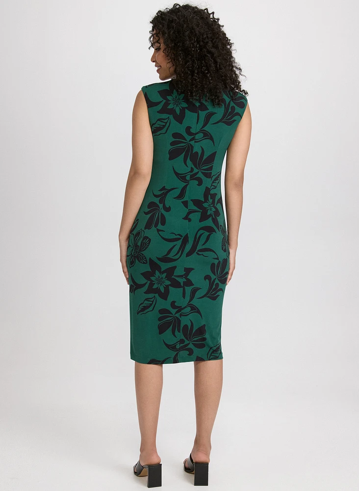 Floral Jersey Dress