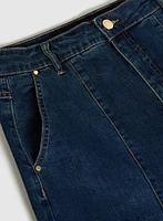 Jean Midi Skirt