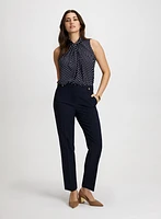 Slim-Leg Ankle Pants