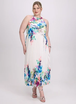 Joseph Ribkoff - Floral Plissé Dress