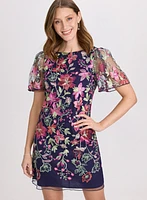 Floral Embroidered Dress