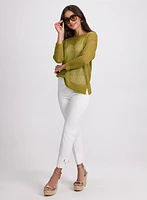 Open Knit Sweater