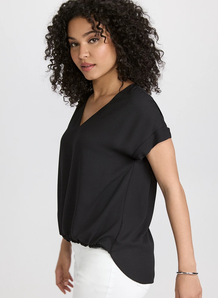 Bubble Hem Blouse