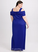 Glitter Mesh Dress