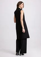 Long Buttoned Vest