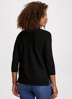 Pointelle Stitch Cardigan