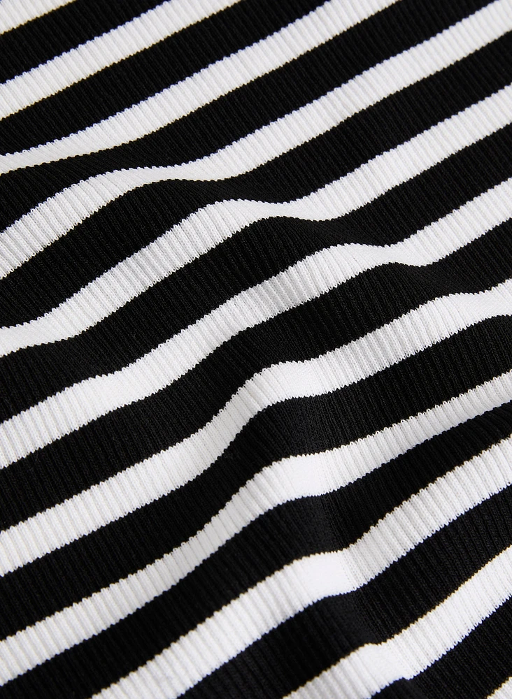 Sleeveless Striped Top