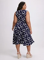 Ring Print Dress
