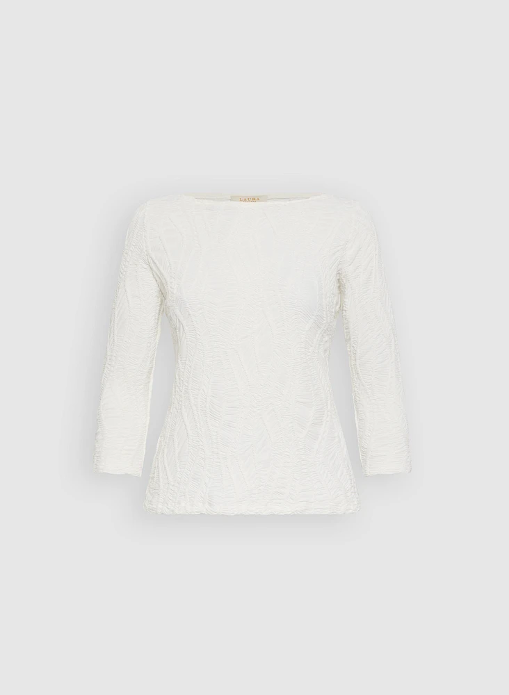 Textured Knit Top